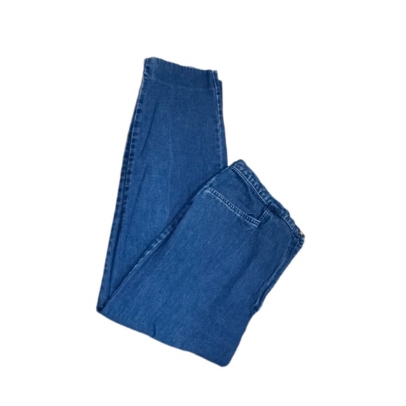 Talbots Blue Straight Leg Denim Pants - Picture 1 of 4